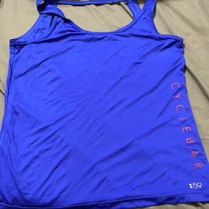 Open back tank